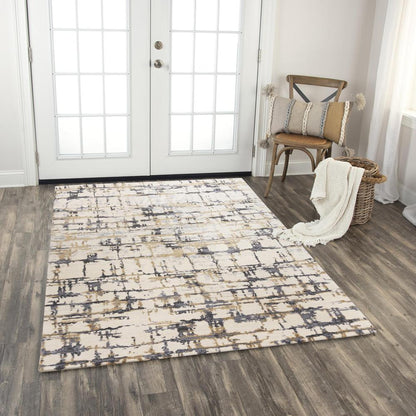 Hybrid Cut Pile NZ Wool/ Tencel Blend Rug, 10' x 13'
