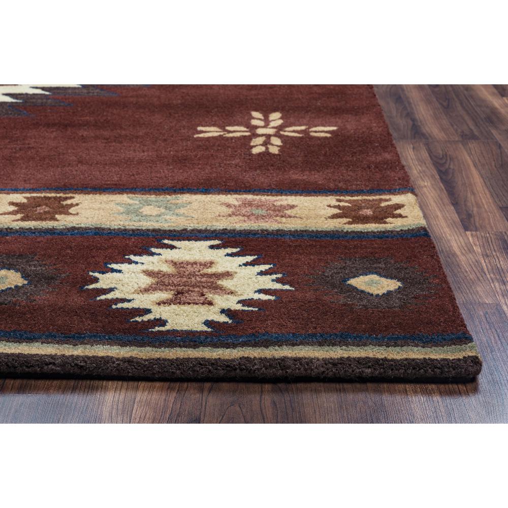 Hand Tufted Cut Pile Wool Rug, 5' x 8'