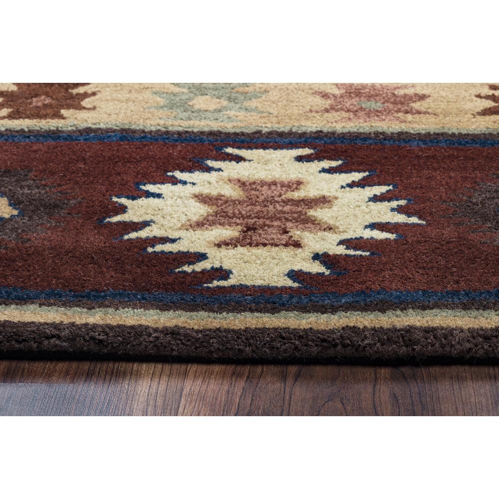 Hand Tufted Cut Pile Wool Rug, 5' x 8'