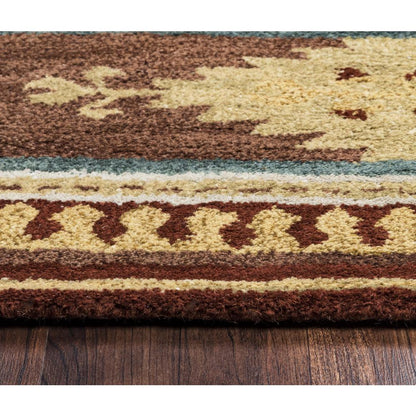 Hand Tufted Cut Pile Wool Rug, 5' x 8'