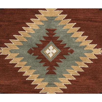 Hand Tufted Cut Pile Wool Rug, 8' x 8'