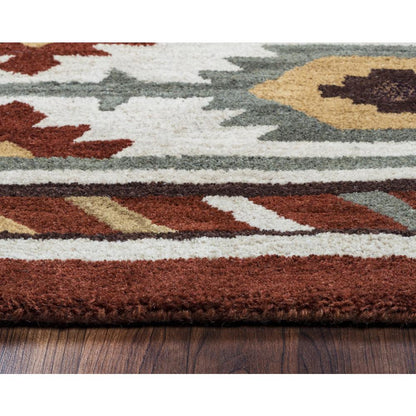 Hand Tufted Cut Pile Wool Rug, 8' x 8'