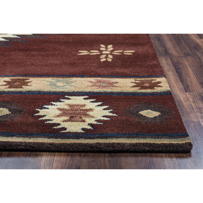 Hand Tufted Cut Pile Wool Rug, 8' x 8'
