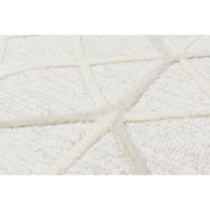 Hand Tufted Loop Pile Wool Internet Rug , 5' x 7'6"