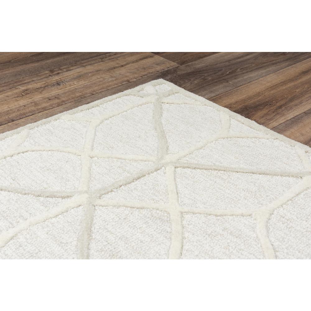 Hand Tufted Loop Pile Wool Internet Rug , 5' x 7'6"