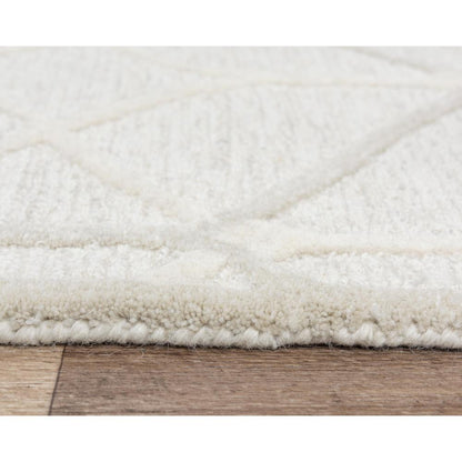 Hand Tufted Loop Pile Wool Internet Rug , 5' x 7'6"