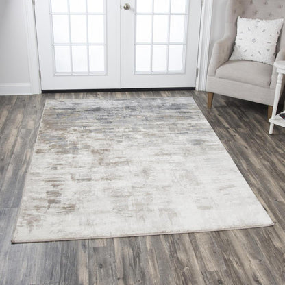 Encore Neutral 5'2" x 7'3" Power-Loomed Rug- EN7258