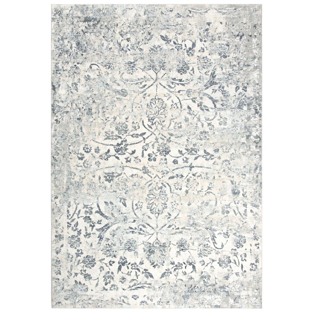 Power Loomed Cut Pile Polyester Rug, 3'11" x 5'6"