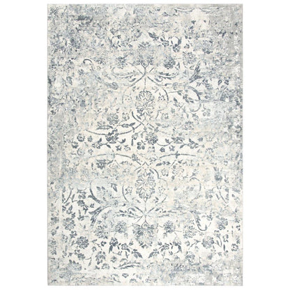 Power Loomed Cut Pile Polyester Rug, 3'11" x 5'6"