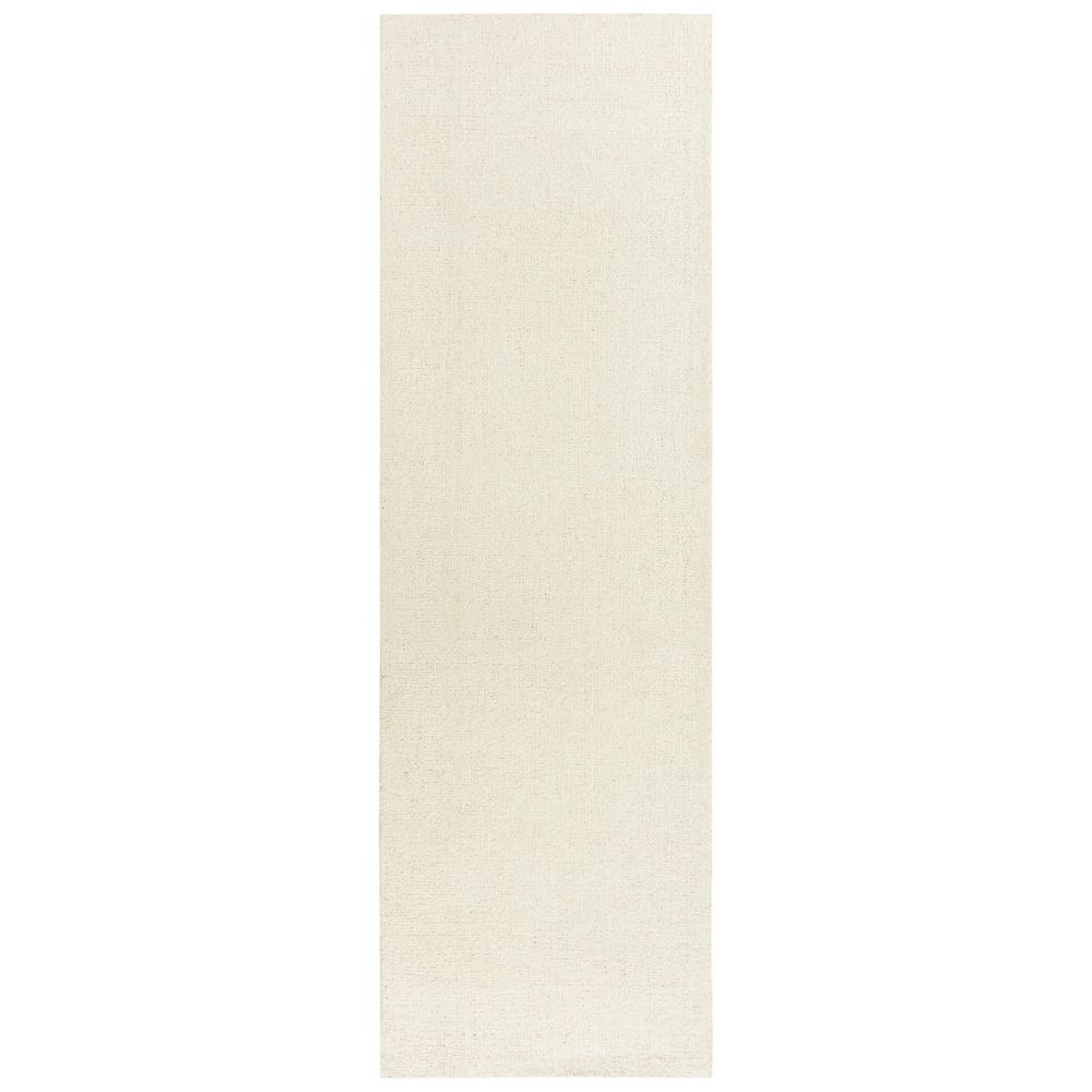 Hand Tufted Loop Pile Wool Rug, 2'6" x 8'