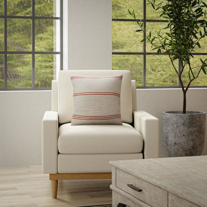 Transitional  20" x 20" Pillow Cover