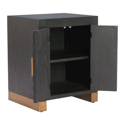 Trazo Side Table Black