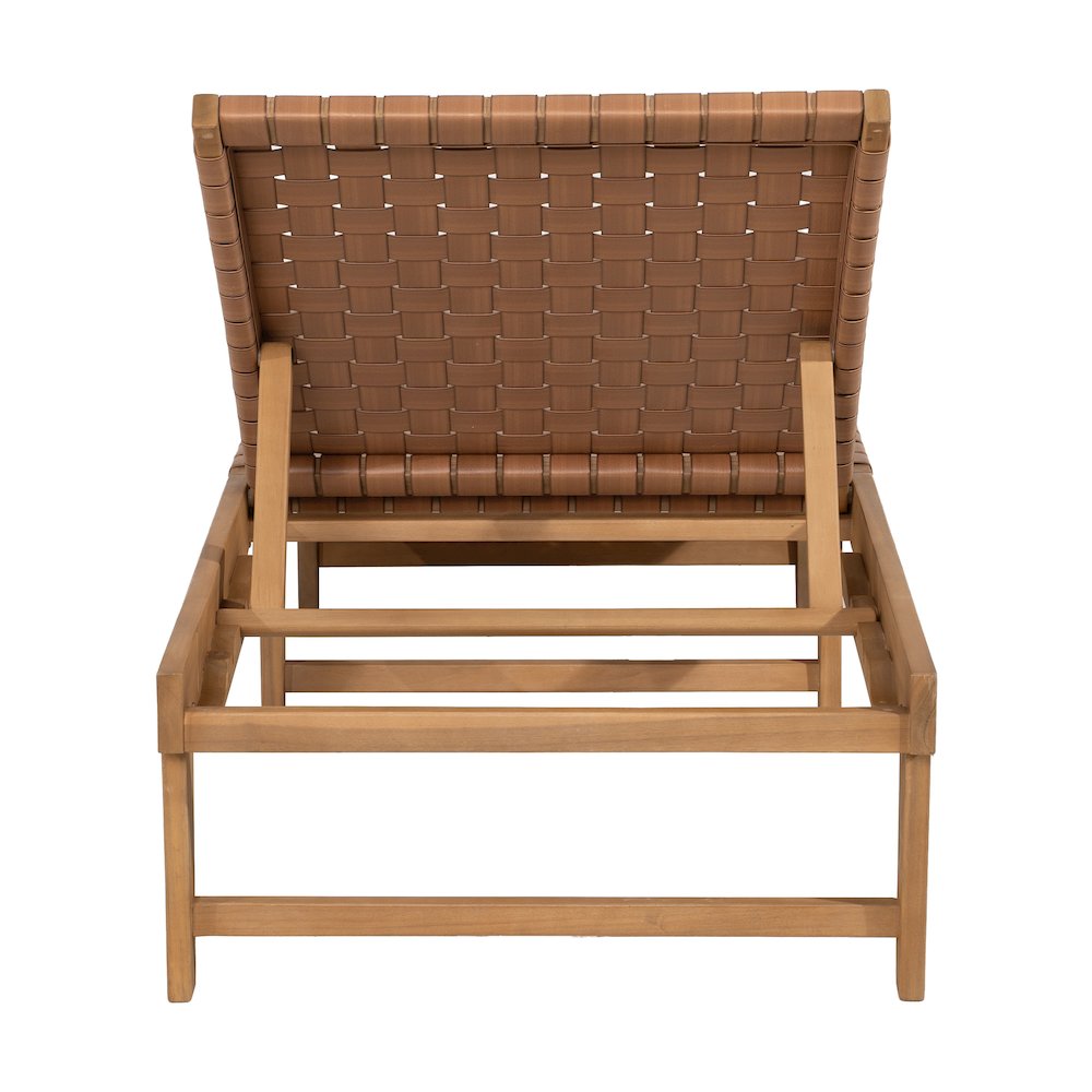 Breath Chaise Lounge Brown