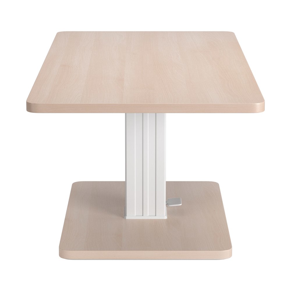 Brule Adjustable Dining Table Natural