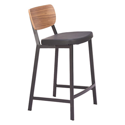 Ardenne Counter Stool (Set of 2) Black & Brown