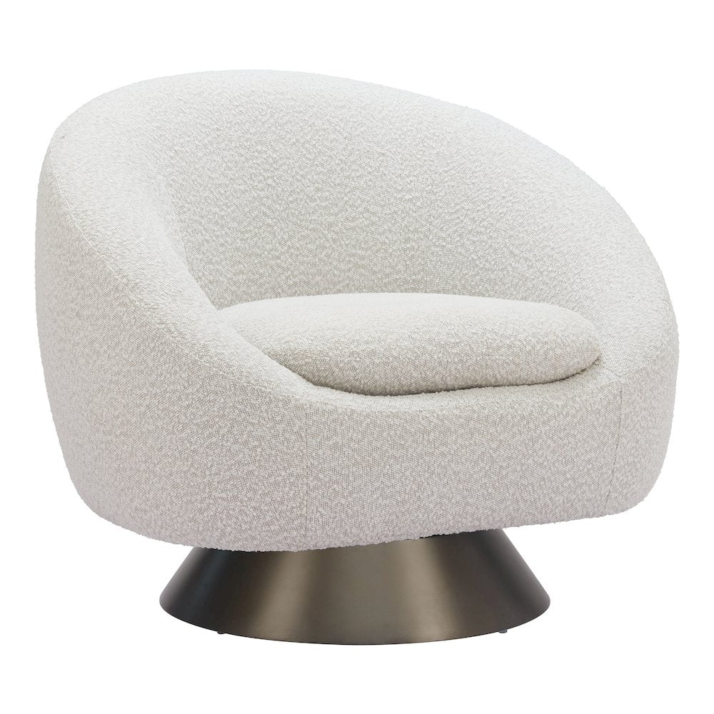 Modan Swivel Chair Misty Gray
