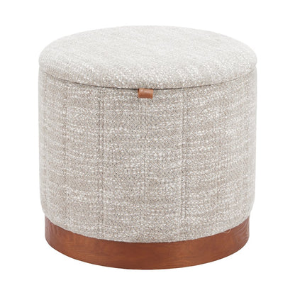 Fije Storage Ottoman Gray