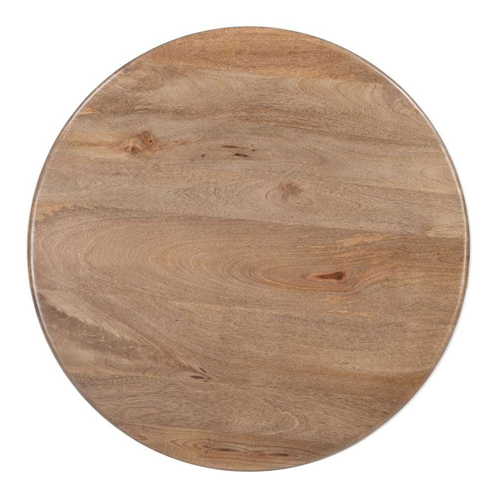 Goblet Coffee Table Brown & White