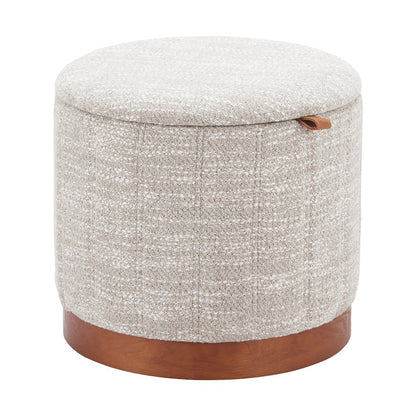Fije Storage Ottoman Gray