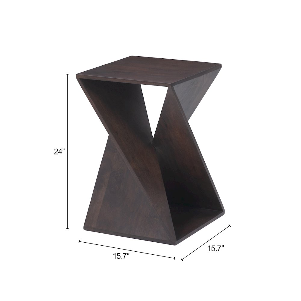 Alba Accent Table Walnut
