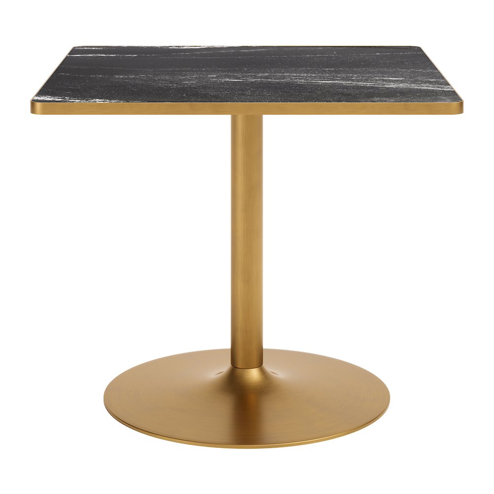 Caliza Dining Table Black & Gold