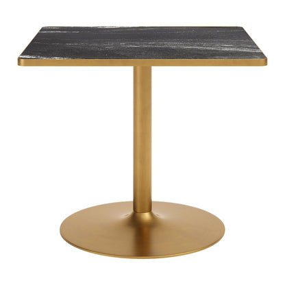 Caliza Dining Table Black & Gold