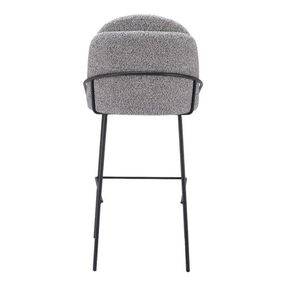 Jambi Barstool (Set of 2) Black & White