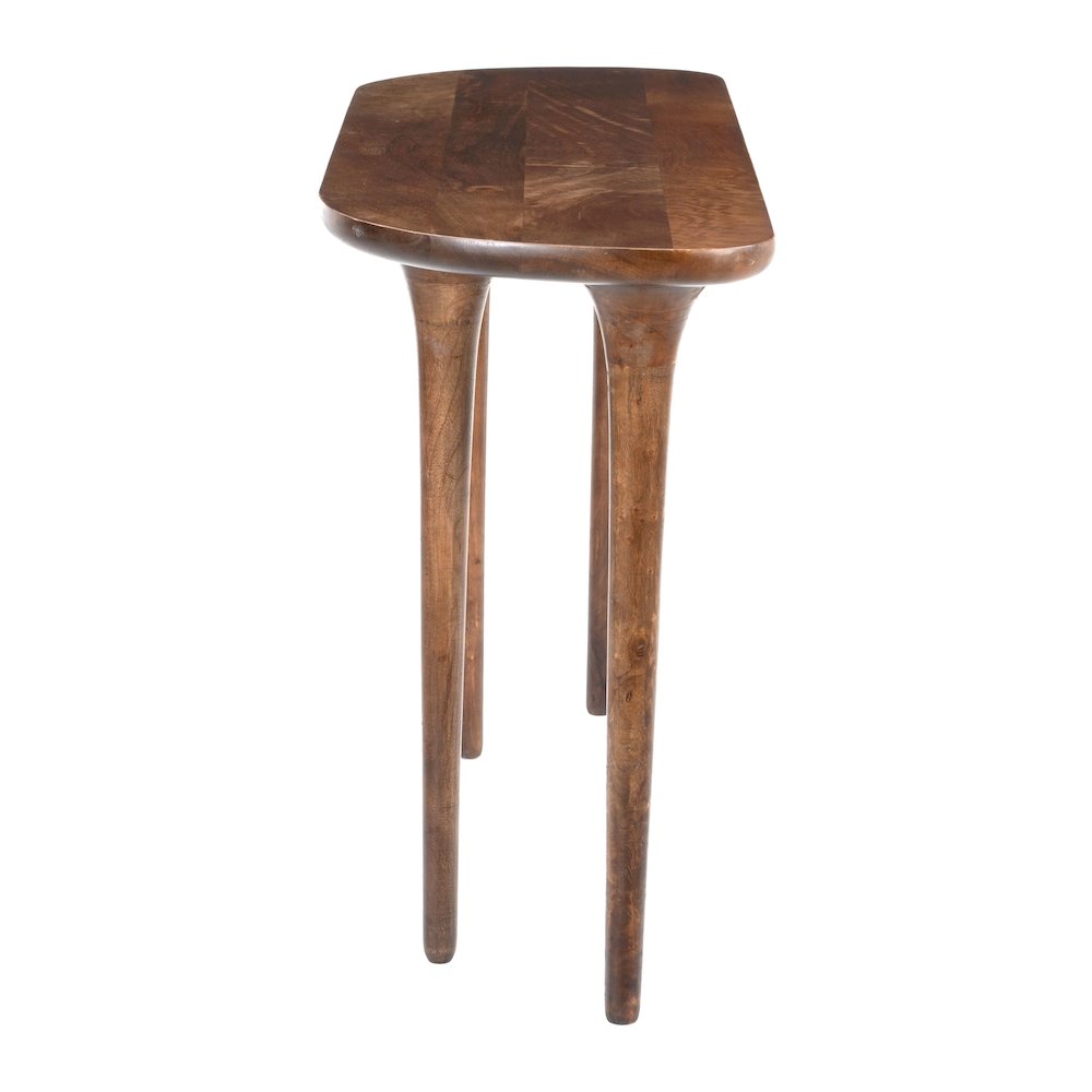 Spiker Console Table Walnut