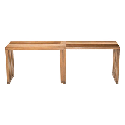 Riviera Extendable Bench (Set of 2) Natural