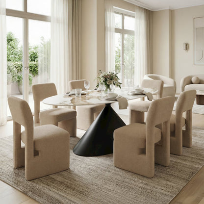 Dewey Dining Chair (Set of 2) Beige