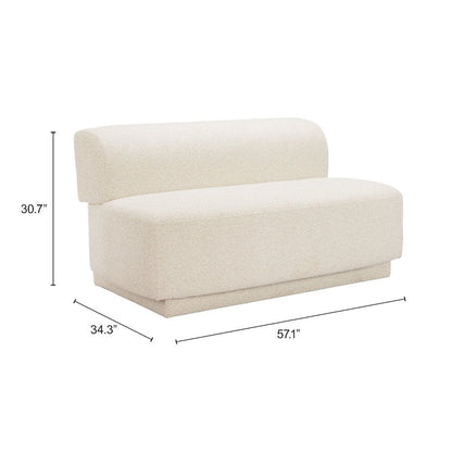 Anese Loveseat Multigrain Beige