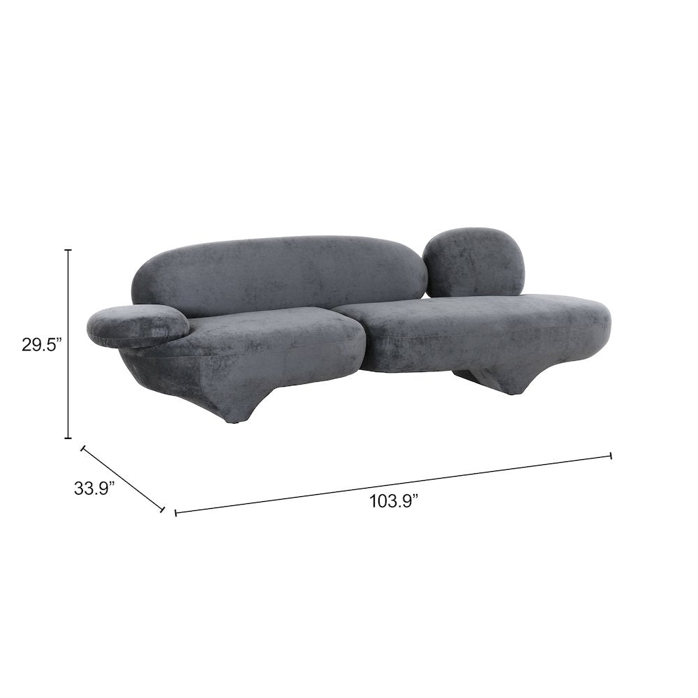 Oblak Sofa Storm Gray