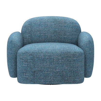 Cleo Swivel Chair Blue