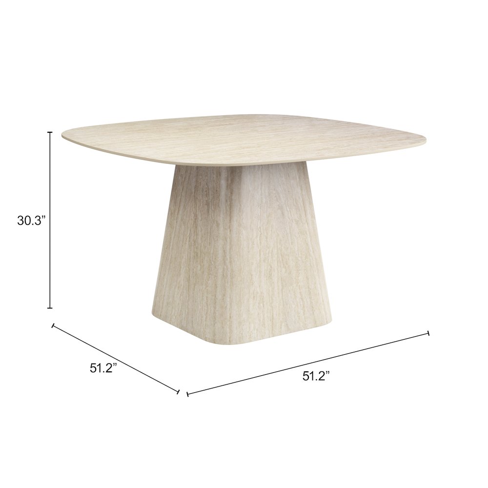 Brim Dining Table Natural