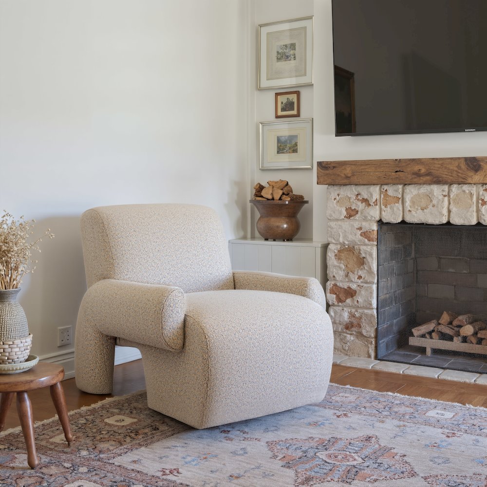 Rura Accent Chair Heathered Beige