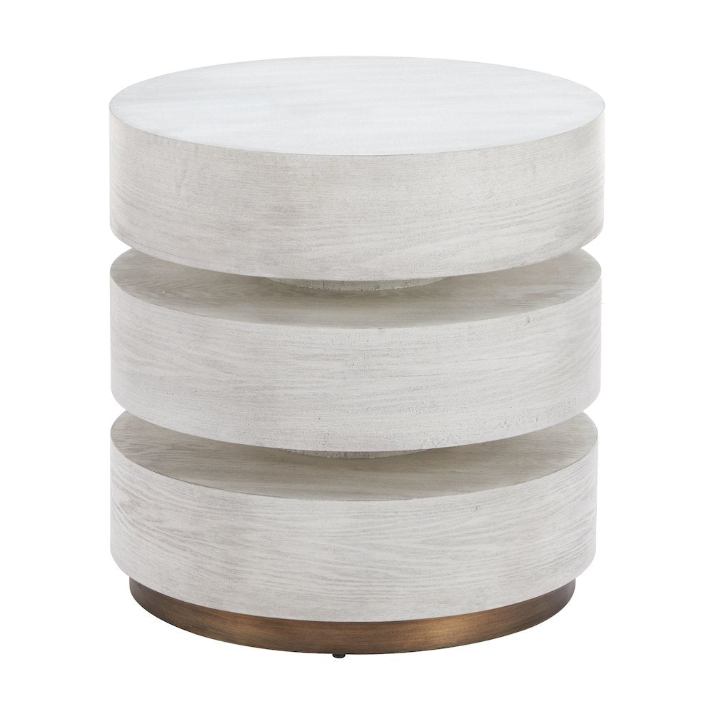 Laha Side Table Oak White