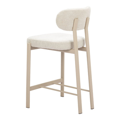 Aurea Counter Stool (Set of 2) Light Gray