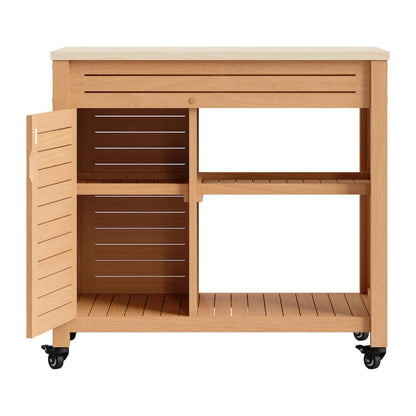 Valtan Bar Cart Natural