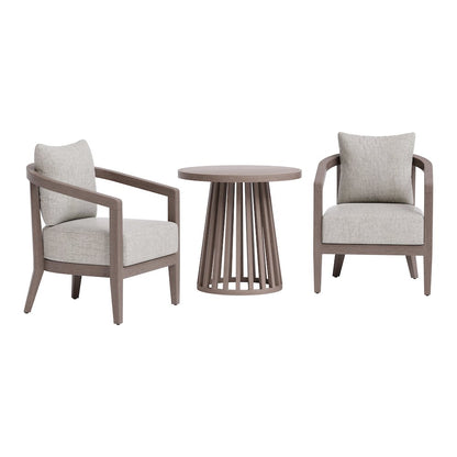 Viola Patio Seating Set Brown