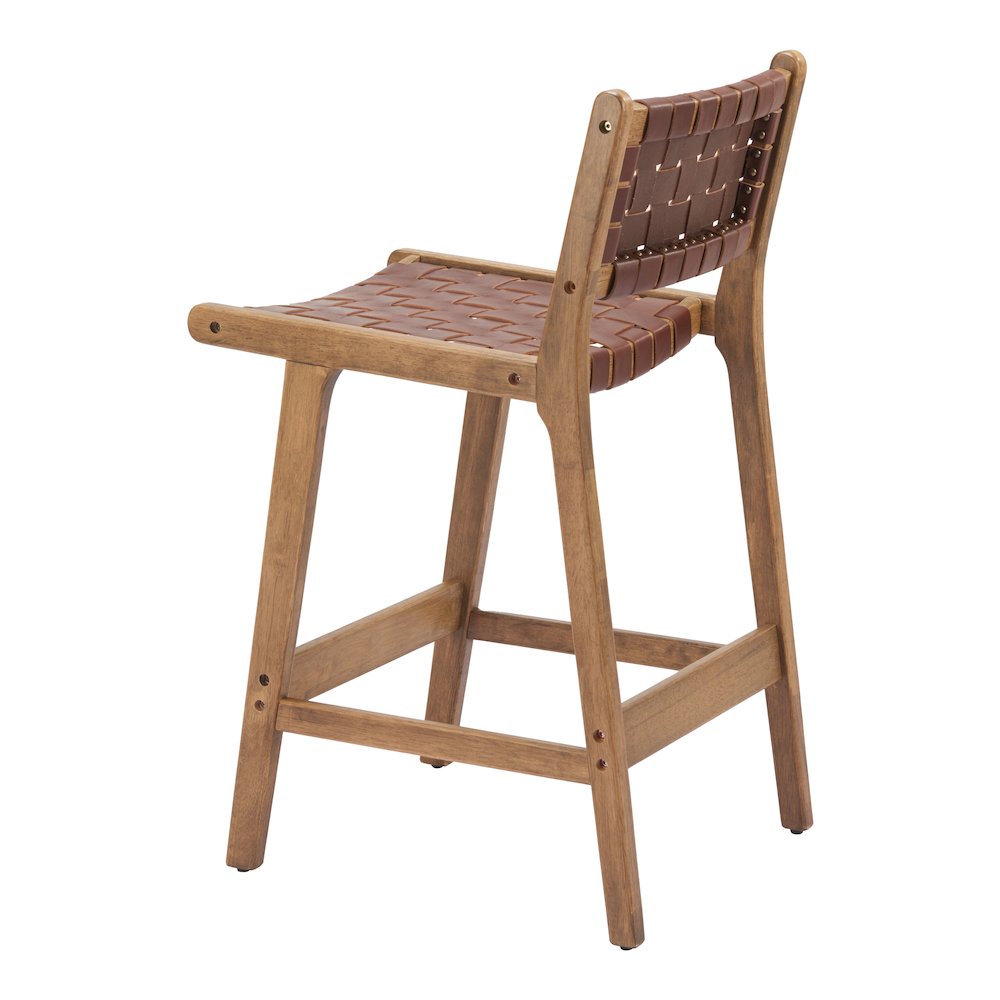 Feder Counter Stool (Set of 2) Brown