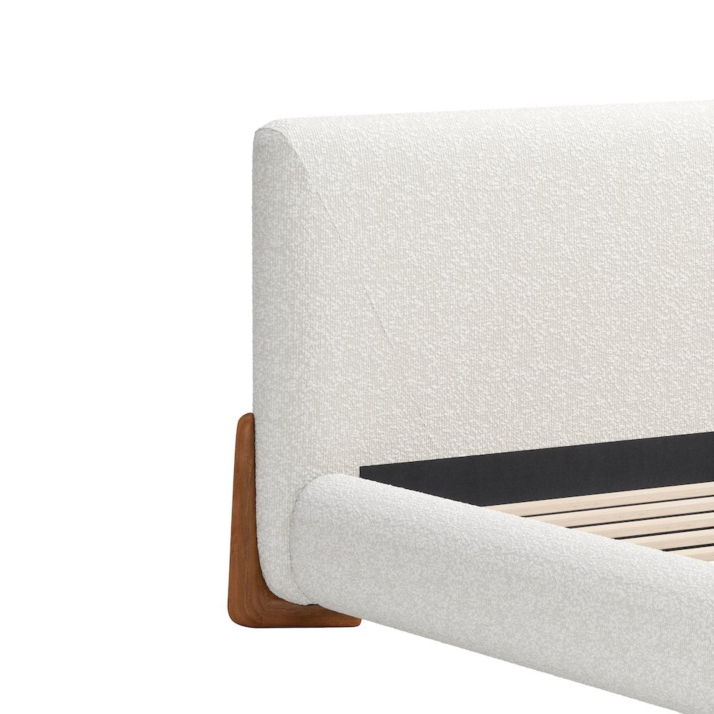 Baris King Bed Ivory