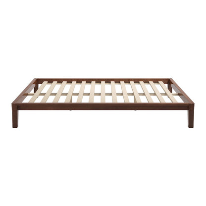 Luum Queen Platform Bed Frame Walnut