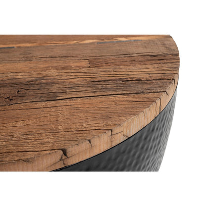 Duskan Storage Coffee Table Natural & Black