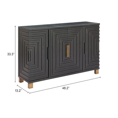 Trazo Cabinet Black