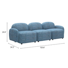 Cleo Modular Sofa Blue