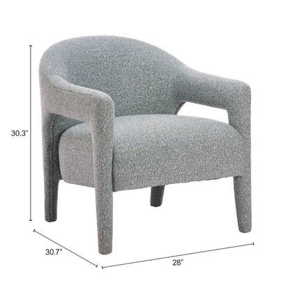 Eluma Accent Chair Dusty Teal