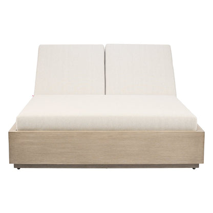 Varadero Beach Double Chaise Gray
