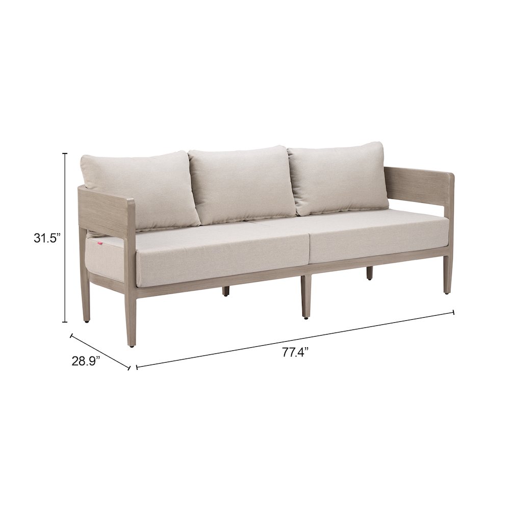 Foret Sofa Gray