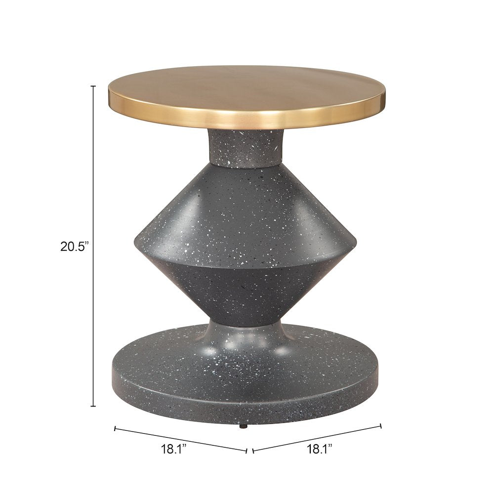 Litar Side Table Multicolor