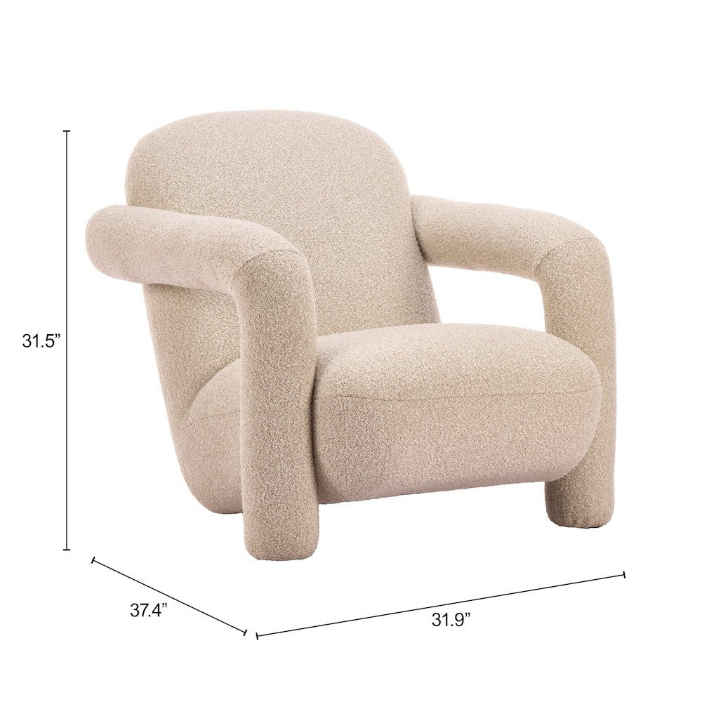 Selenya Accent Chair Beige